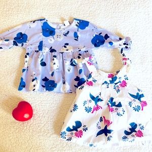 Tea Collection 12-18M top bundle